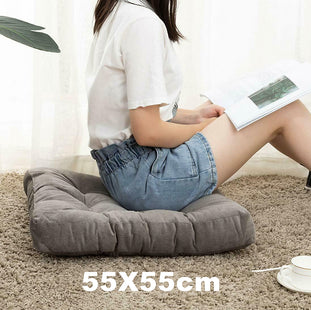 Large Square Corduroy Sofa Cushion Seat