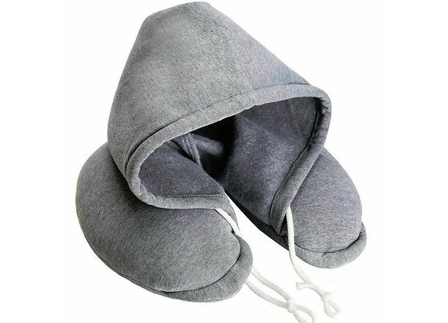 Hooded U-Shaped Travel Pillows