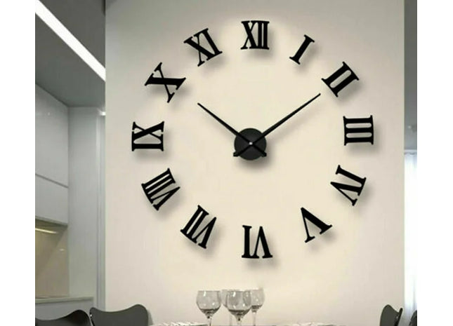Modern DIY Large Wall Clock