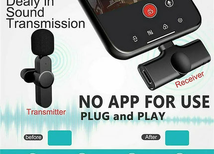 Wireless Microphone Mic For Iphone
