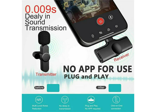 Wireless Microphone Mic For Iphone