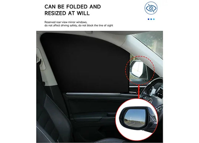 4Pcs Magnetic Car Sunshade