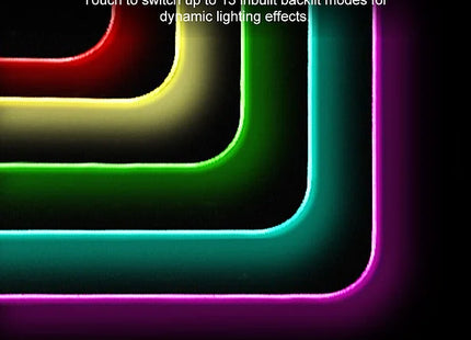 LED Lighting up Gaming Mouse Pad