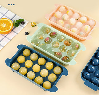 2 Large 15 Cell Ice sphere Maker Tray