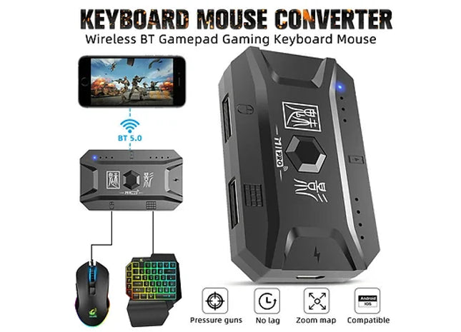 Gamepad Mobile Keyboard & Mouse Converter