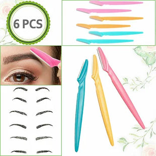 6X Face Eyebrow Razor