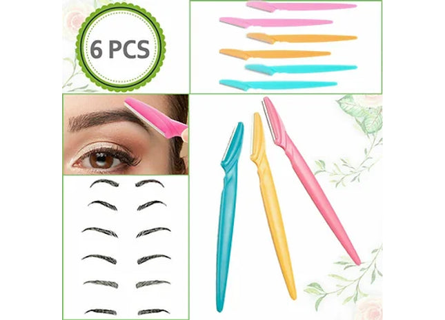 6X Face Eyebrow Razor