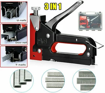 3 IN 1 Heavy Duty Staple Gun