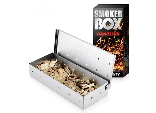 BBQ Wood Chip Smoker Box