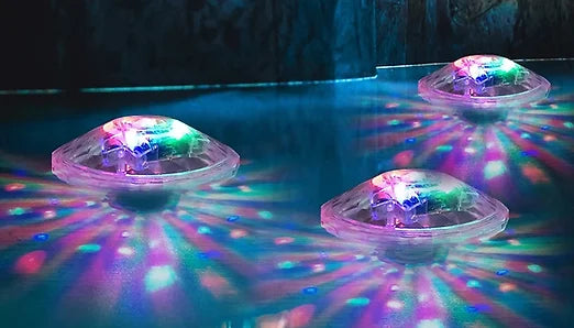 Floating Disco Bath Light