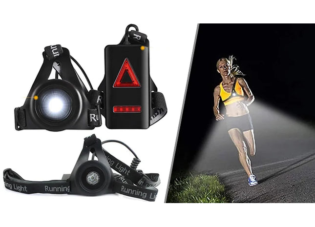 LED Waterproof Chest Strap Safety Running Light