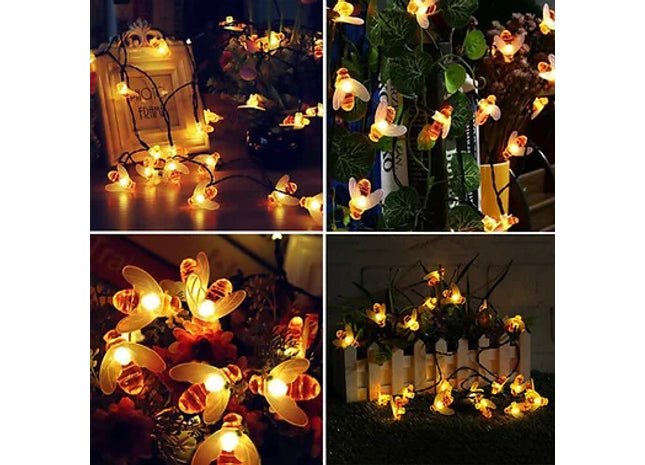 Honey Bee Shaped Solar Lights