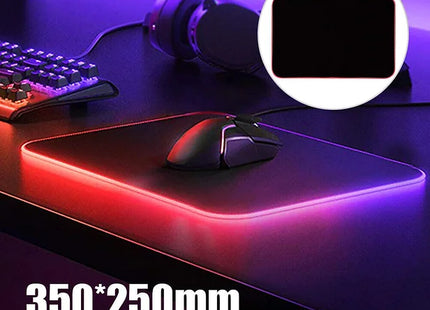 LED Lighting up Gaming Mouse Pad