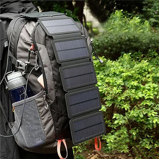 Folding Solar Panel USB Power Bank
