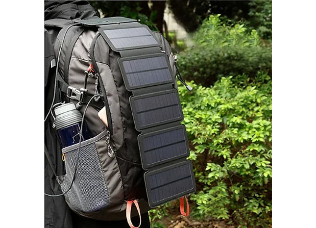 Folding Solar Panel USB Power Bank