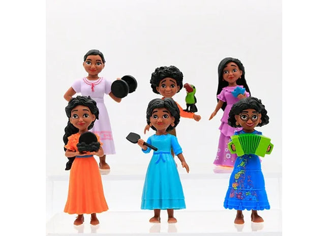 6Pcs/set Encanto Madrigals Movie Figures
