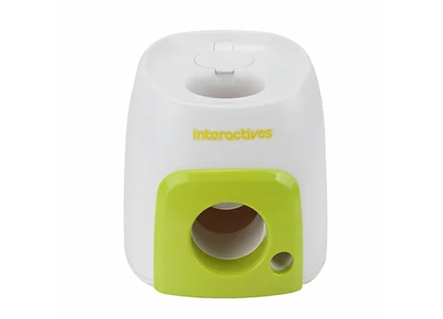 Dog Throwing Machine Plus Treat Dispenser