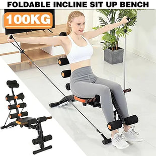8-In-1 Adjustable Core & Ab Fitness Trainer