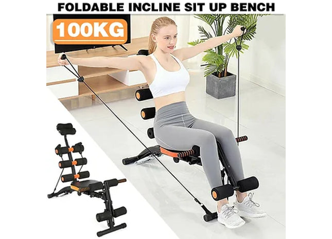 8-In-1 Adjustable Core & Ab Fitness Trainer