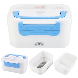 Heated Lunch Box Portable 12V Car Adapter Plug