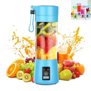 Portable Juice Maker Juicer Cup Electric USB Rechargeable Blender Bottle 380ml