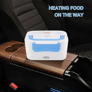 Heated Lunch Box Portable 12V Car Adapter Plug