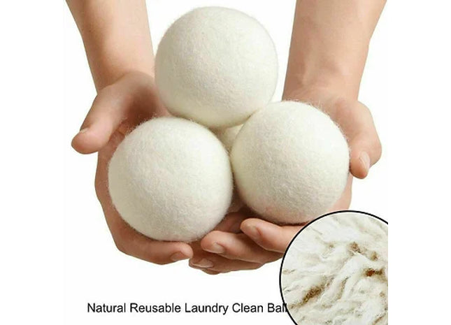 6 Pack Wool Laundry Dryer Balls