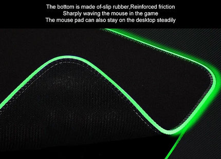 LED Lighting up Gaming Mouse Pad