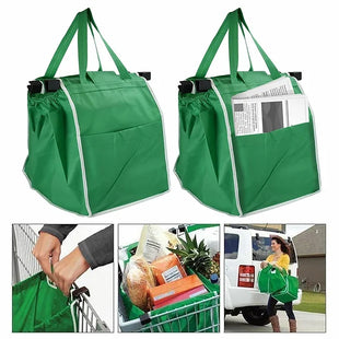 Shopping Trolley Bags Eco Friendly Clip On