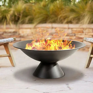 Cast Iron Round Bowl Fire Pit