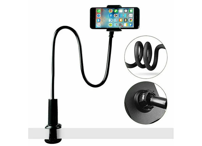 Phone Clamp 360 Flexible Arm For iPhone Android