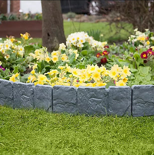 Products Cobbled Stone Effect Garden Border