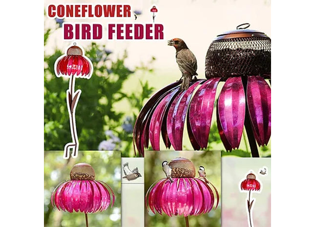 Coneflower Bird Feeder