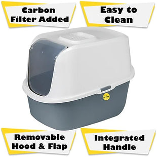Charcoal Filter Litter Box