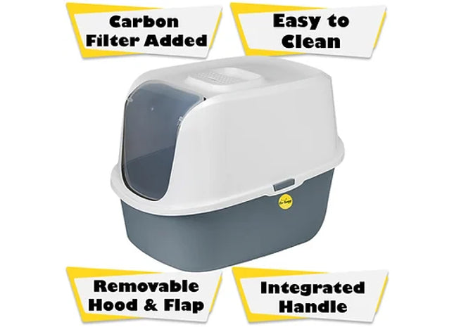 Charcoal Filter Litter Box