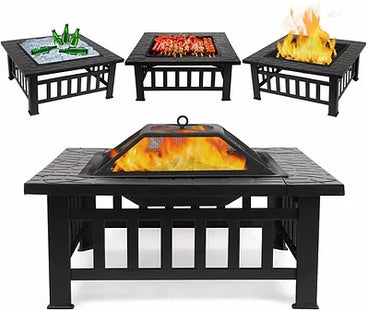 3 in 1 Fire Pit/BBQ/Beer Cooler