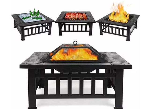 3 in 1 Fire Pit/BBQ/Beer Cooler