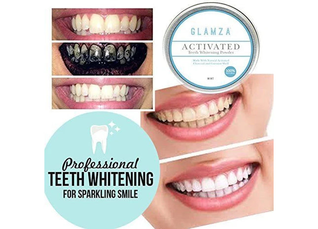 Natural Organic Activated Charcoal Tooth Whitening Powder