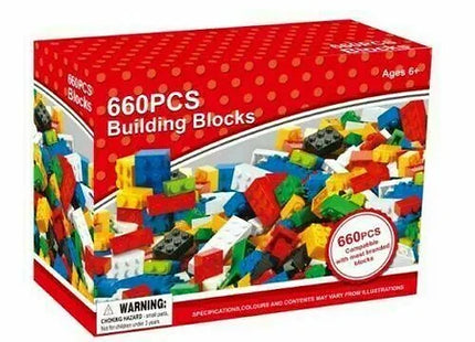 660pcs Building Blocks Bricks DIY Kids Toy