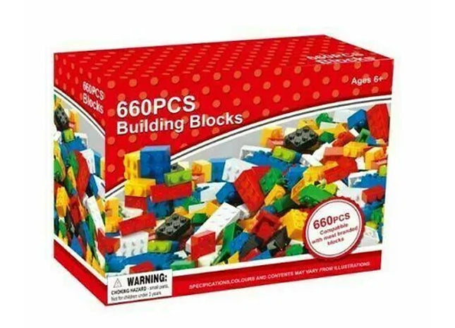 660pcs Building Blocks Bricks DIY Kids Toy