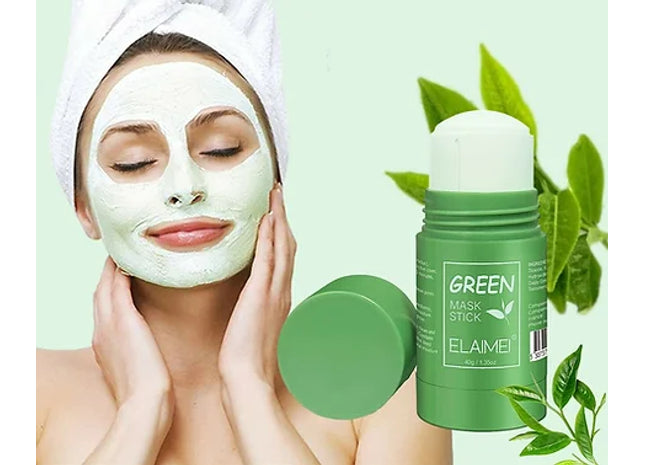 Green Tea Mask Stick Facial Cleansing Oil