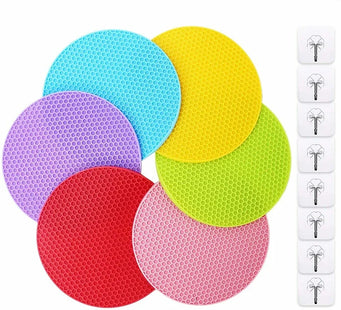 Round Silicone Heat Mats