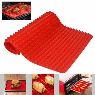 Silicone Pyramid Non-Stick Oven Grill Mat
