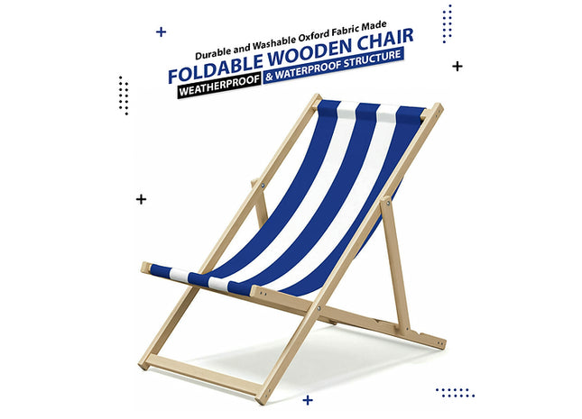 Wooden Beach Folding Chair