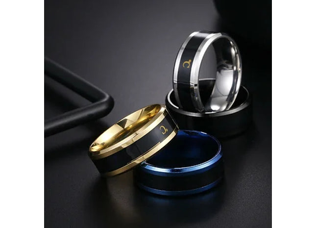 Heat-Sensitive Thermometer Titanium Steel Ring