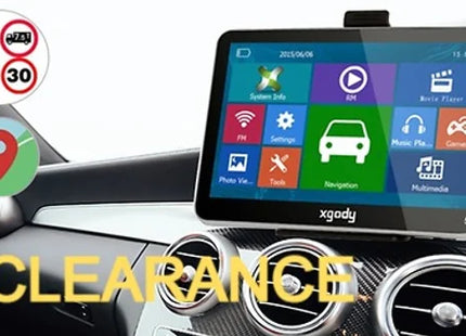 XGODY 560 5.0Inch Resistive Touch Screen Car & truck GPS Navigation
