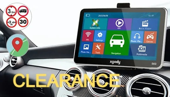 XGODY 560 5.0Inch Resistive Touch Screen Car & truck GPS Navigation