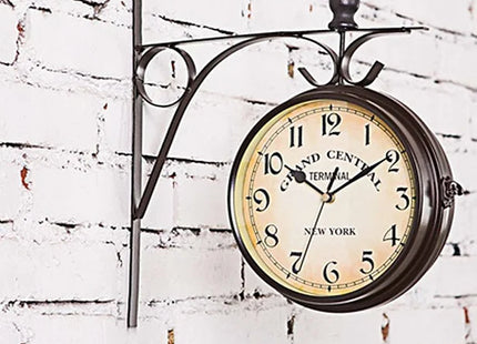 Outdoor Garden Paddington Station Wall Clock