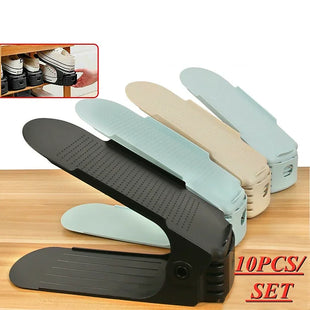 Pack of 10 Adjustable Shoe Slots
