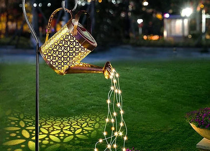 Solar LED Watering Can String Light